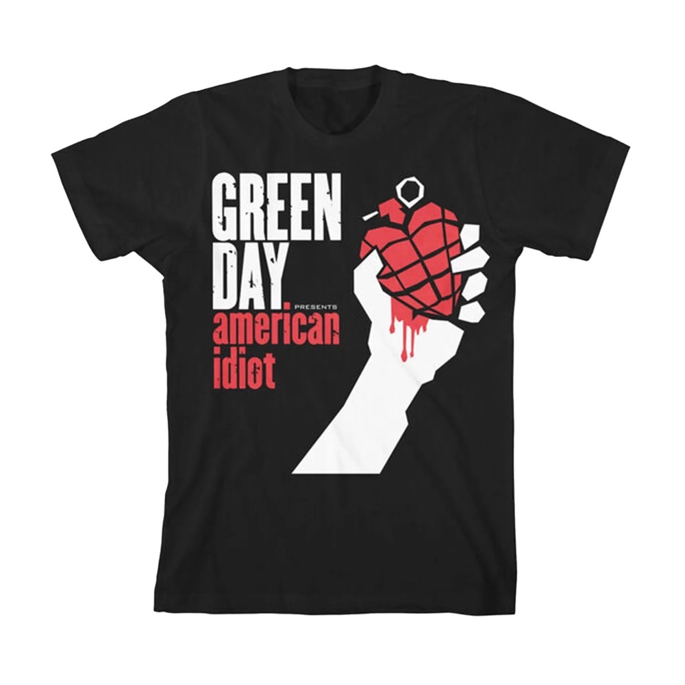 Green Day American Idiot T-Shirt Size Large
